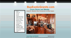 Desktop Screenshot of buyexoticgranite.com