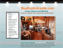 Tablet Screenshot of buyexoticgranite.com
